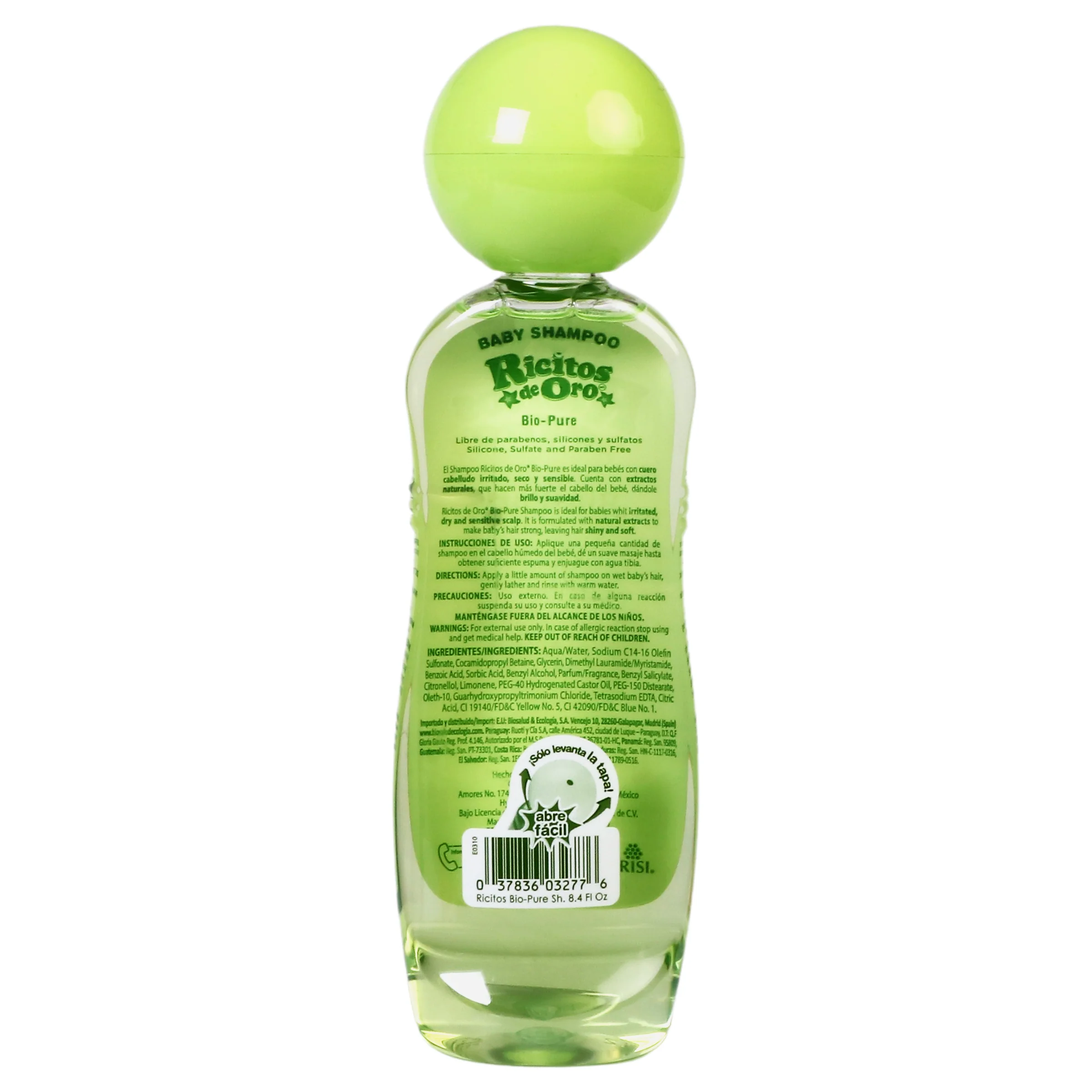 Shampoo Grisi Ricitos Oro Biopure 250 Ml - Image 7