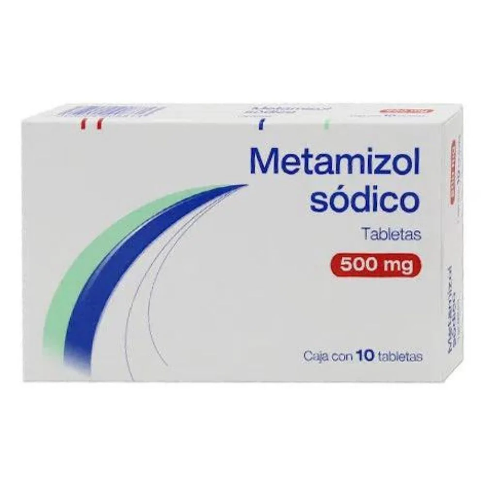 Metamizol Sodico 500 Mg Con 10 Tabletas (Neo-Melubrina)