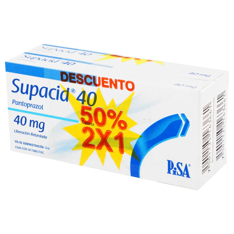 Supacid 40 Mg Con 14 Grageas 1+1 - Image 4