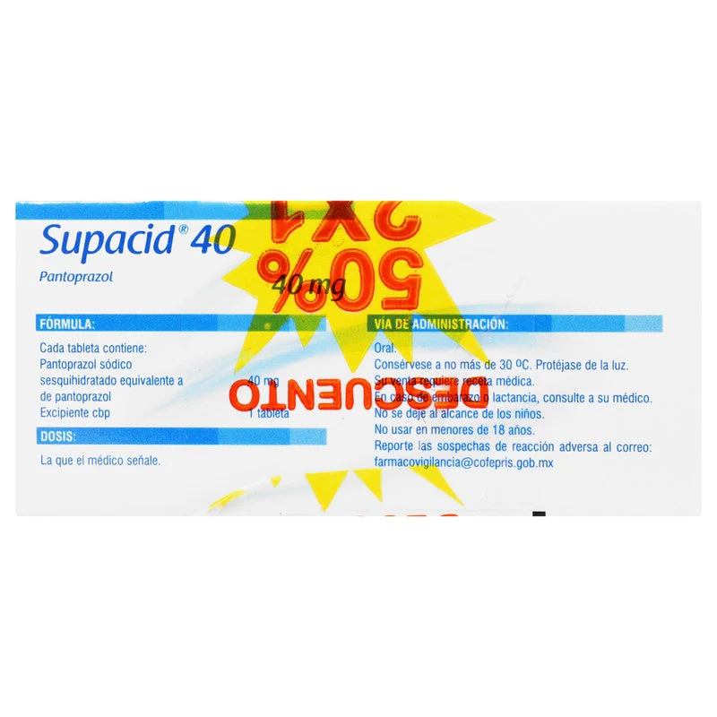 Supacid 40 Mg Con 14 Grageas 1+1 - Image 7