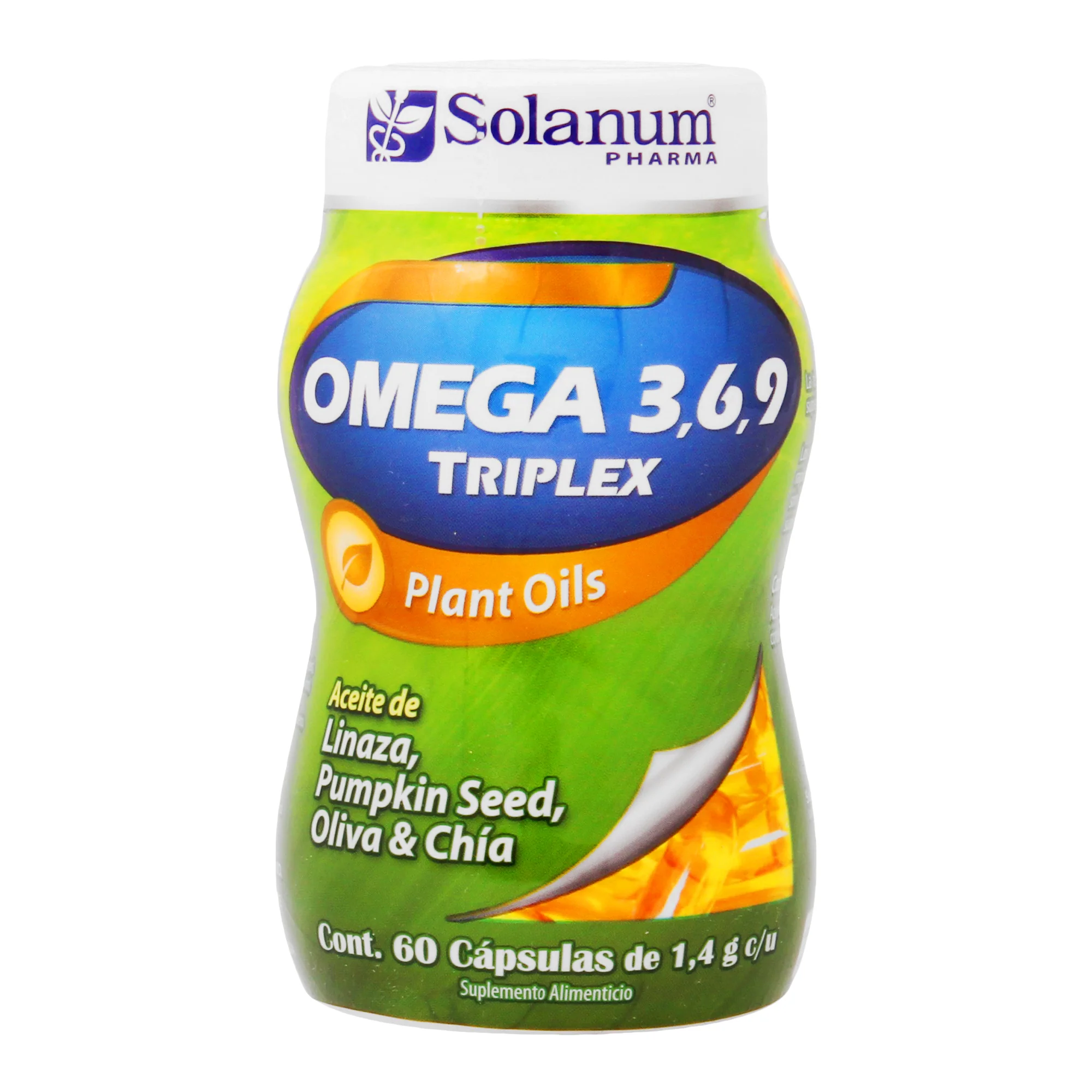 Omega 3-6-9 Triplex Plant-Oi Con 60 Capsulas - Image 3
