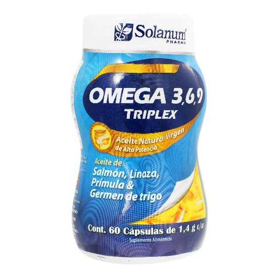 Omega 3-6-9 Triplex Acei-Nat Con 60 Capsulas