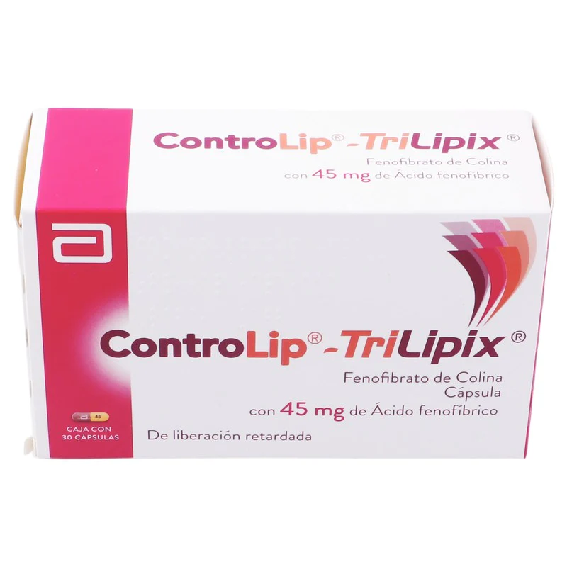 Controlip Trilipix 45 Mg Con 30 Capsulas - Image 3
