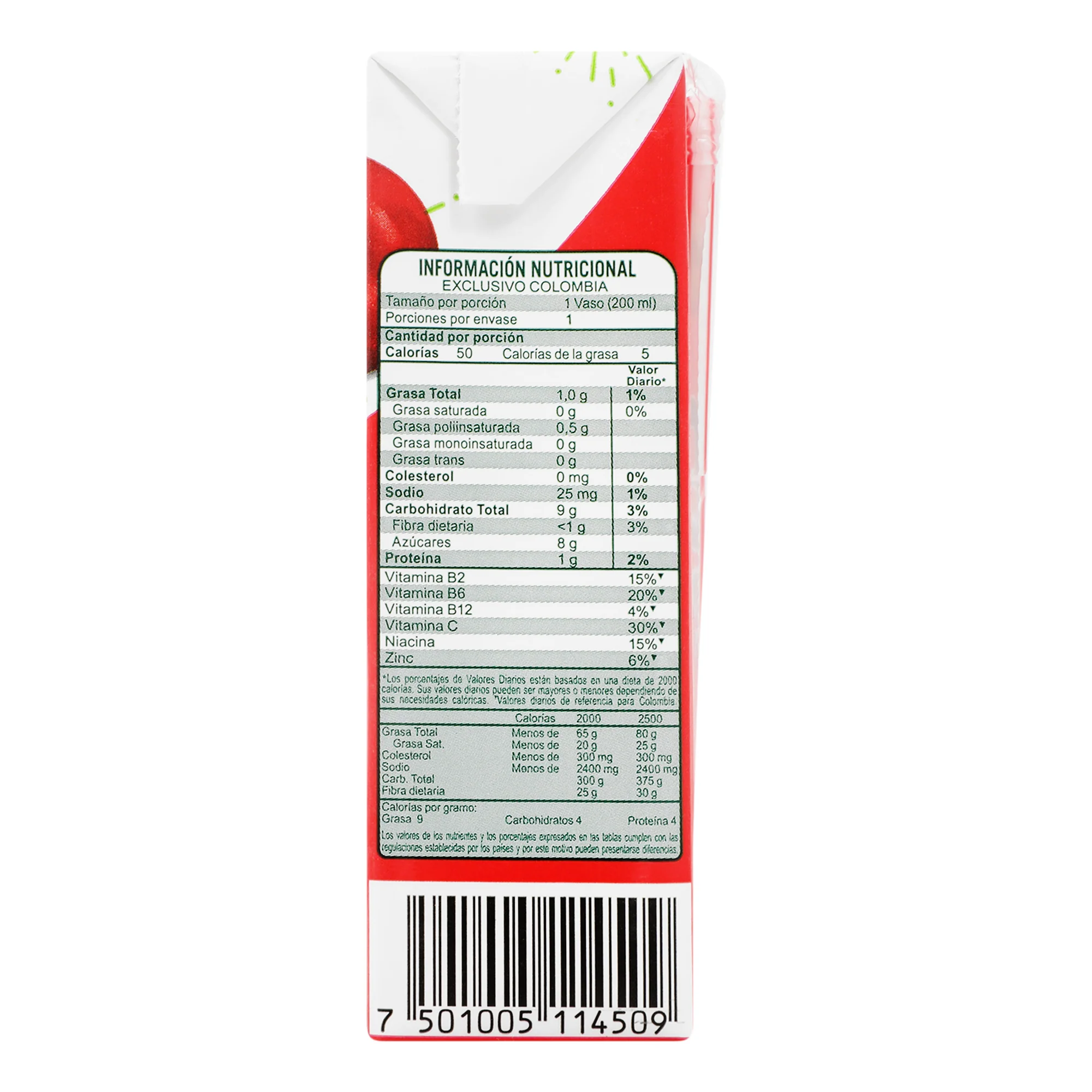 Ades Manzana Jugo 200 Ml - Image 4