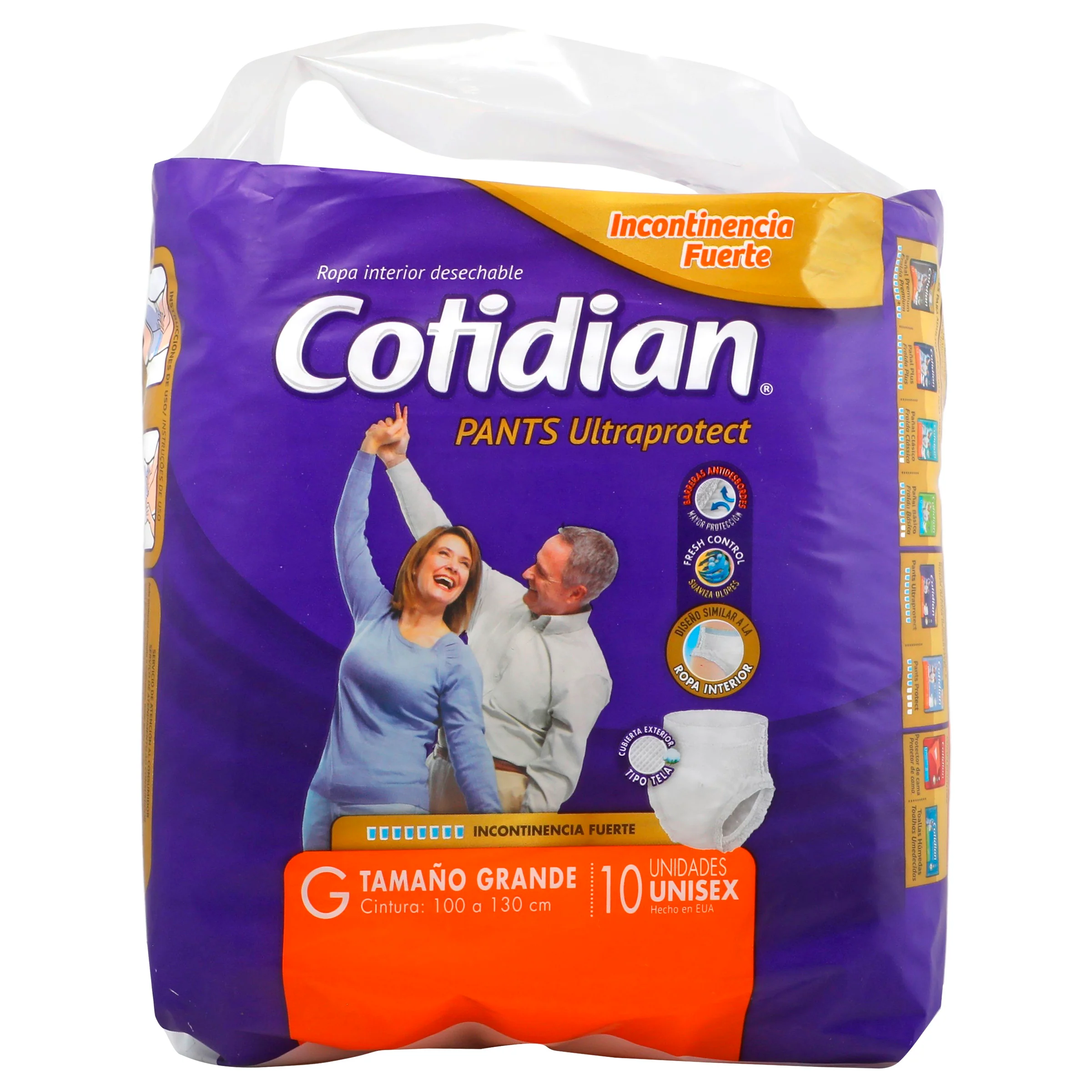 Cotidian Pants Grande Con 10 Piezas