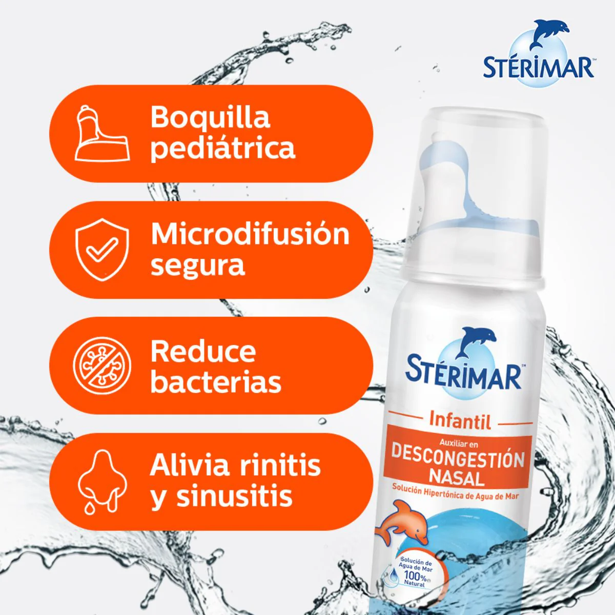 Sterimar Infantil Nasal Spray 50 Ml - Image 2