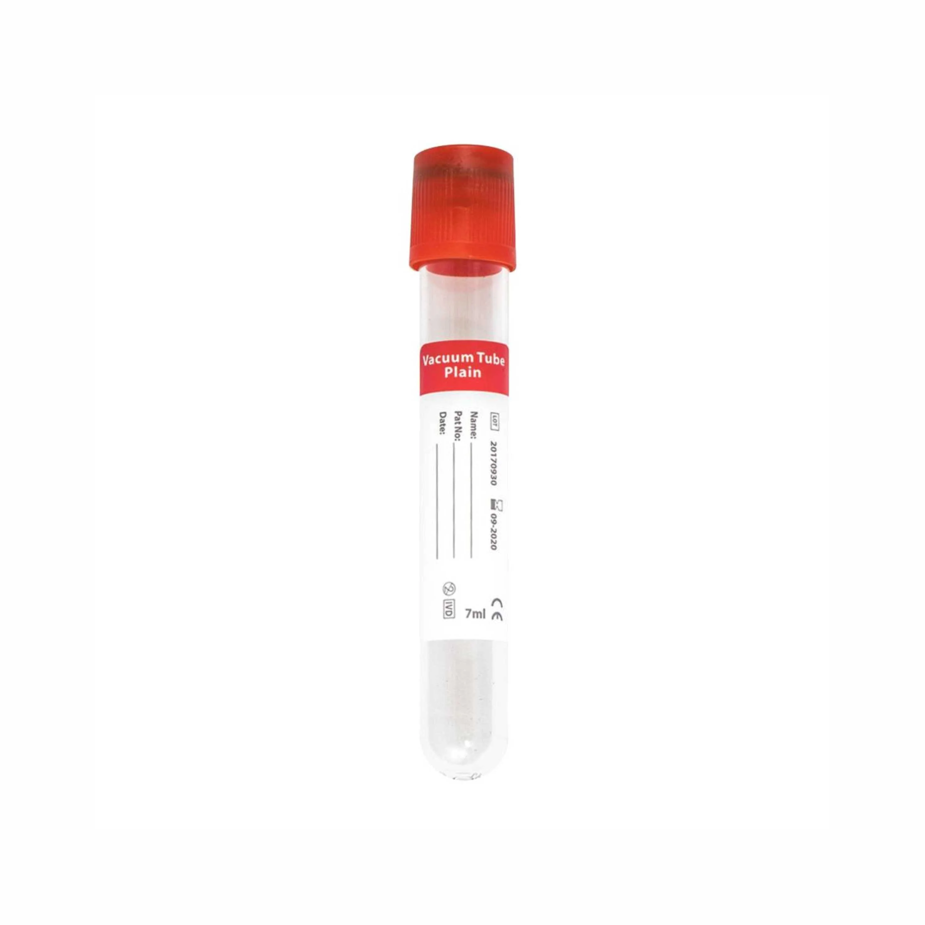 Tubo Vacutainer Rojo