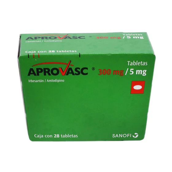 Aprovasc 300 Mg 5 Mg Con 28 Tabletas
