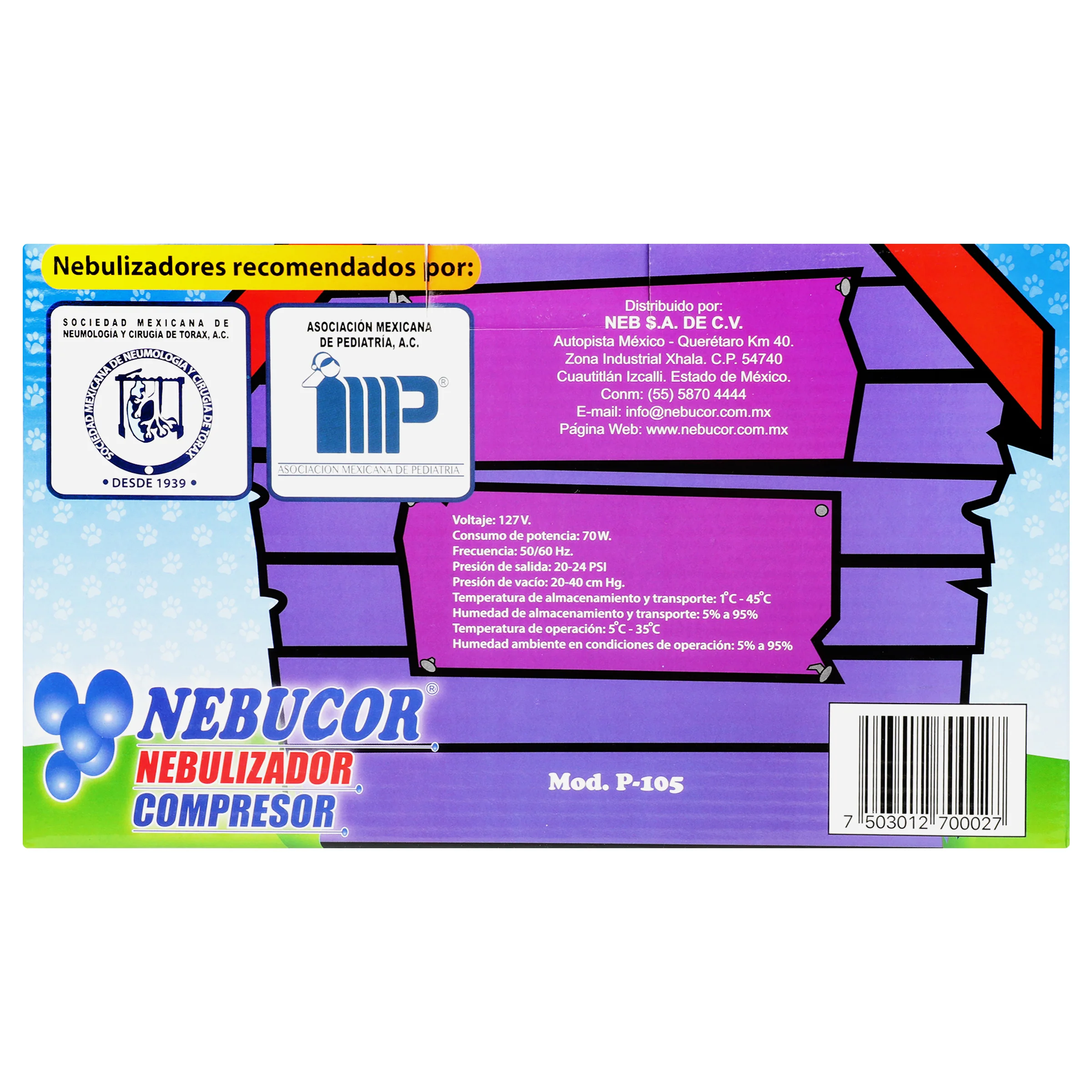 Nebulizador Nebucor Compresor Infantil - Image 6