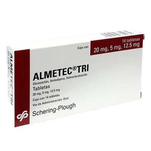 Almetec Tri 20 5 12.5 Mg Con 14 Tabletas