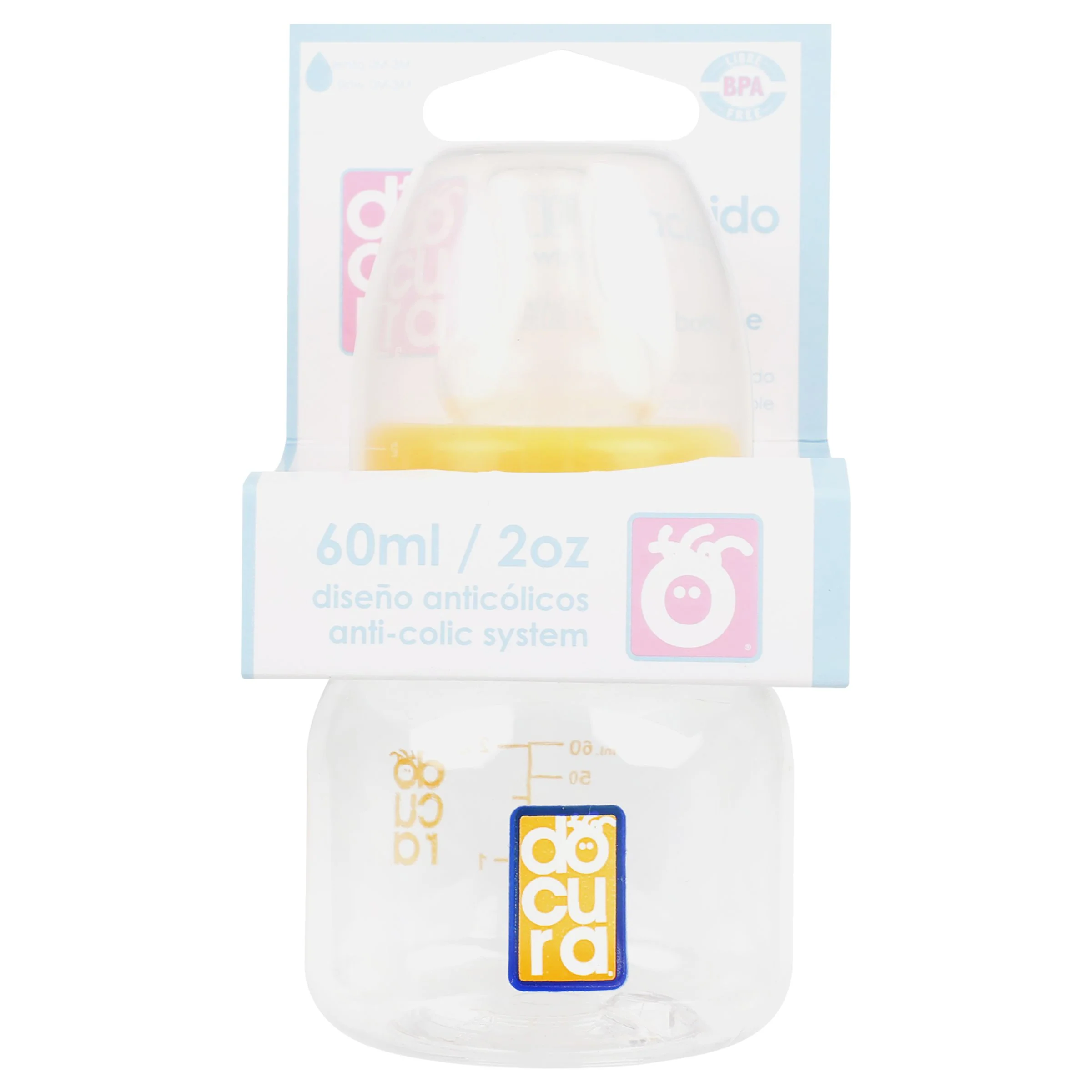Bib Docura Amarillo Rec Nacido 2O Z