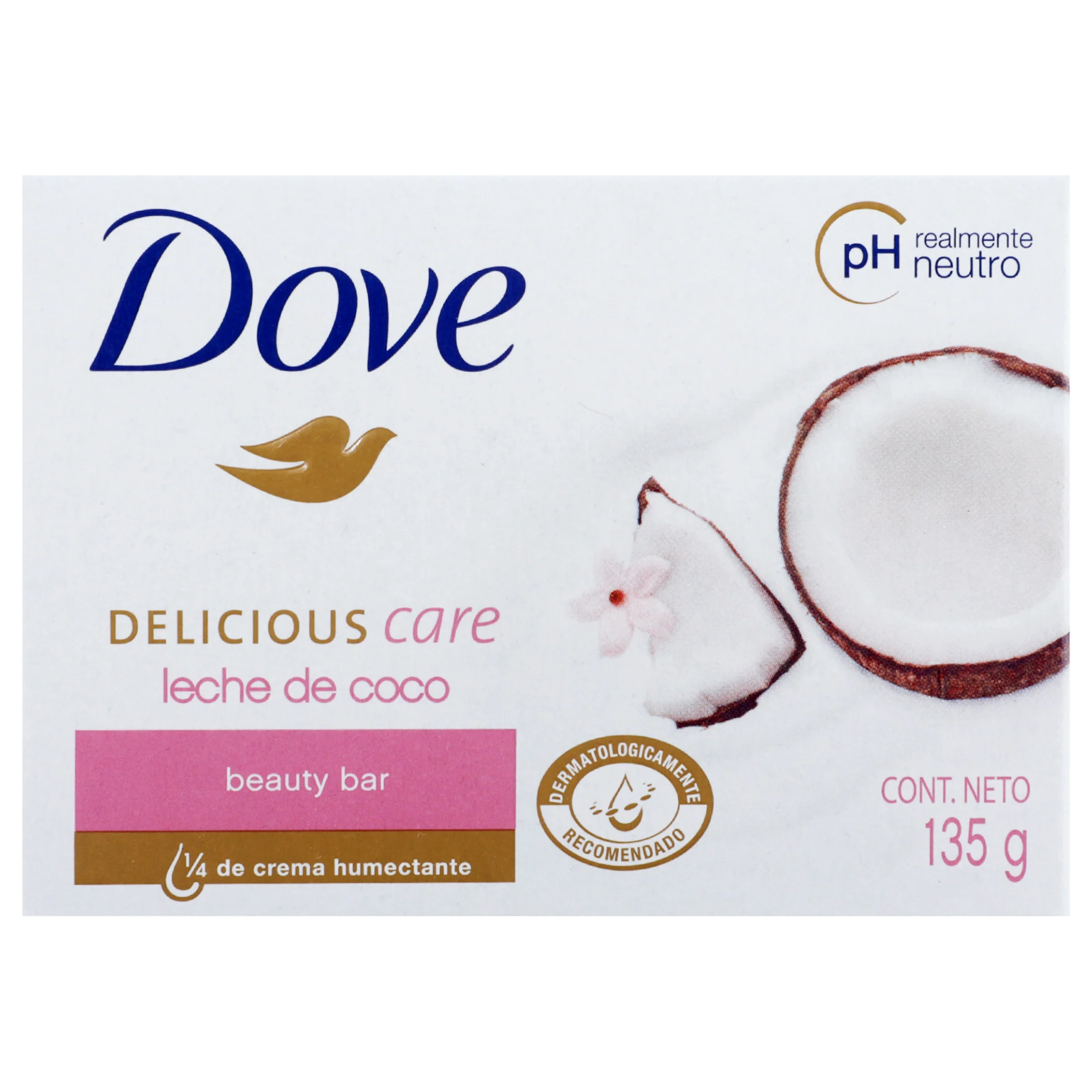 Jabon Dove Delicious Care Bar 135 G
