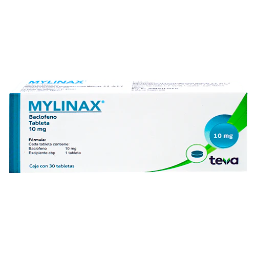 Mylinax 10 Mg Con 30 Tabletas