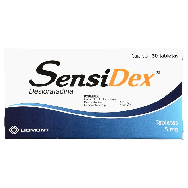 Sensidex 5 Mg Con 30 Tabletas