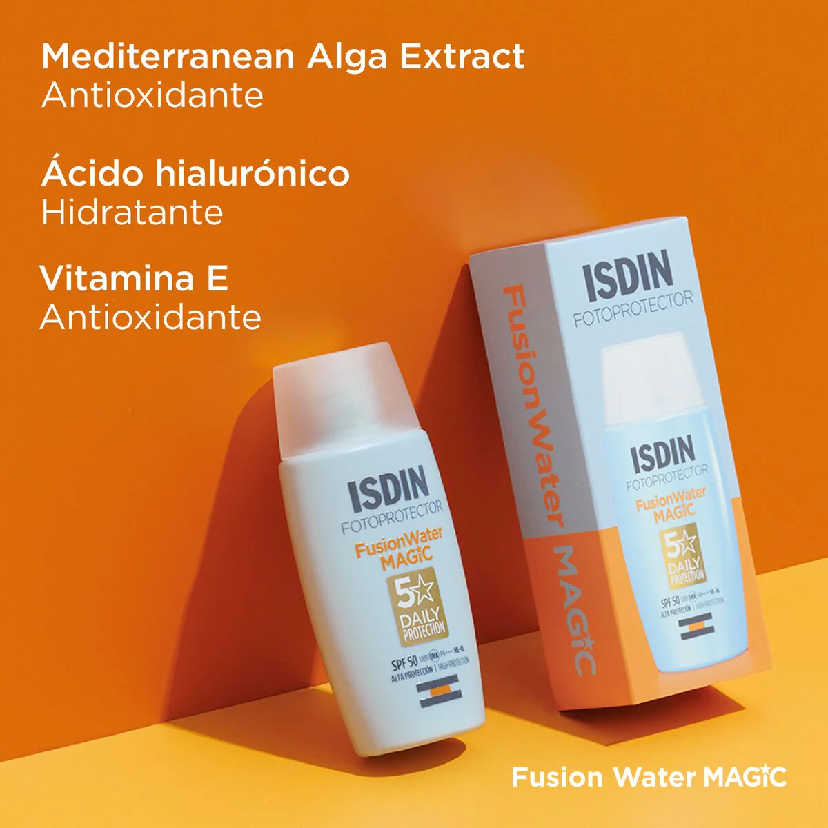 Isdin Fotoprotector Facial Spf 50 Fusion Water Magic 50 Ml - Image 7
