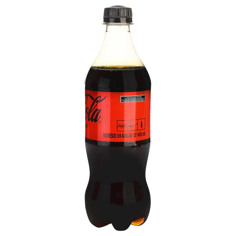 Coca Cola Sin Azucar 600 Ml - Image 2