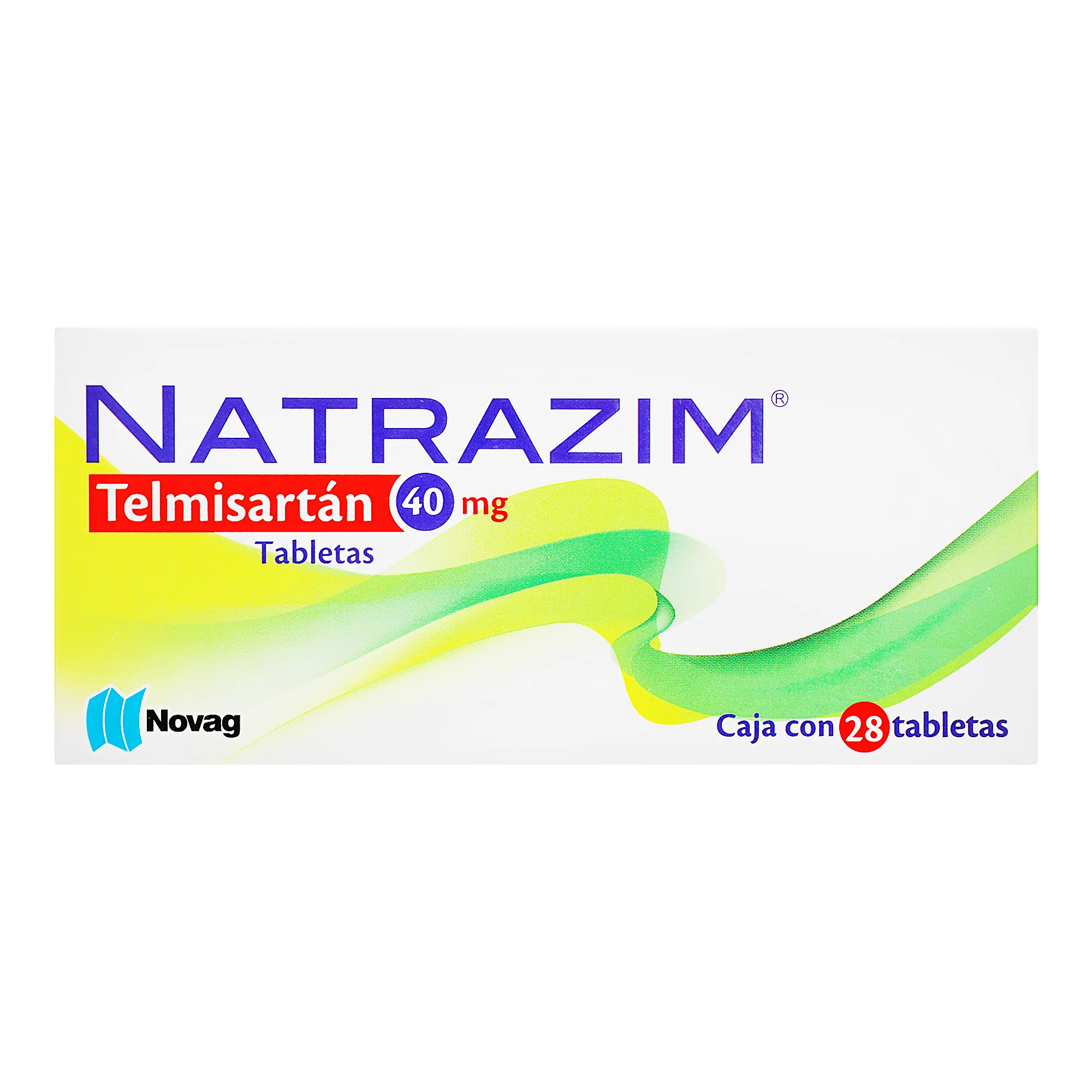 Natrazim (Telmisartan) 40 Mg Con 28 Tabletas - Image 2