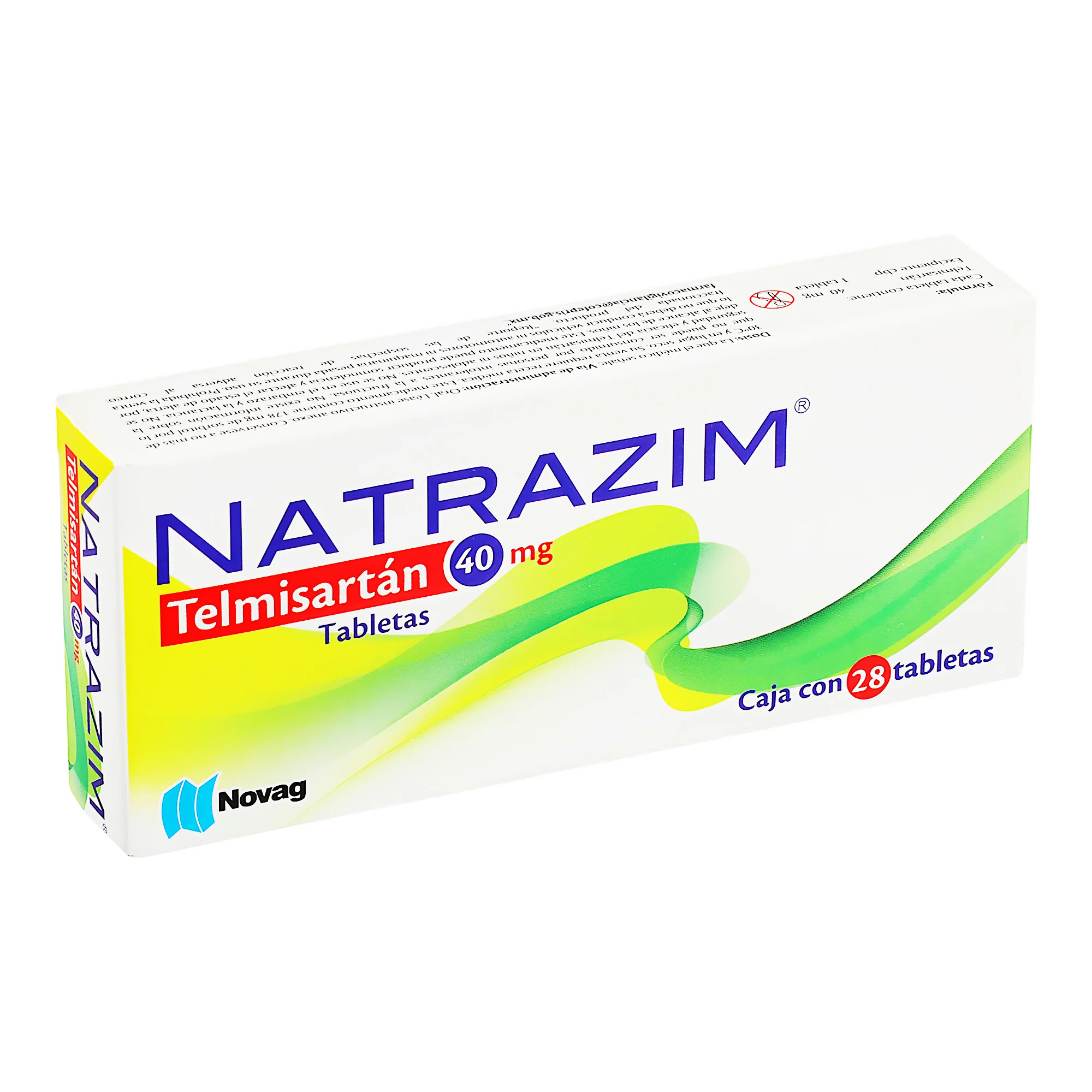 Natrazim (Telmisartan) 40 Mg Con 28 Tabletas - Image 4