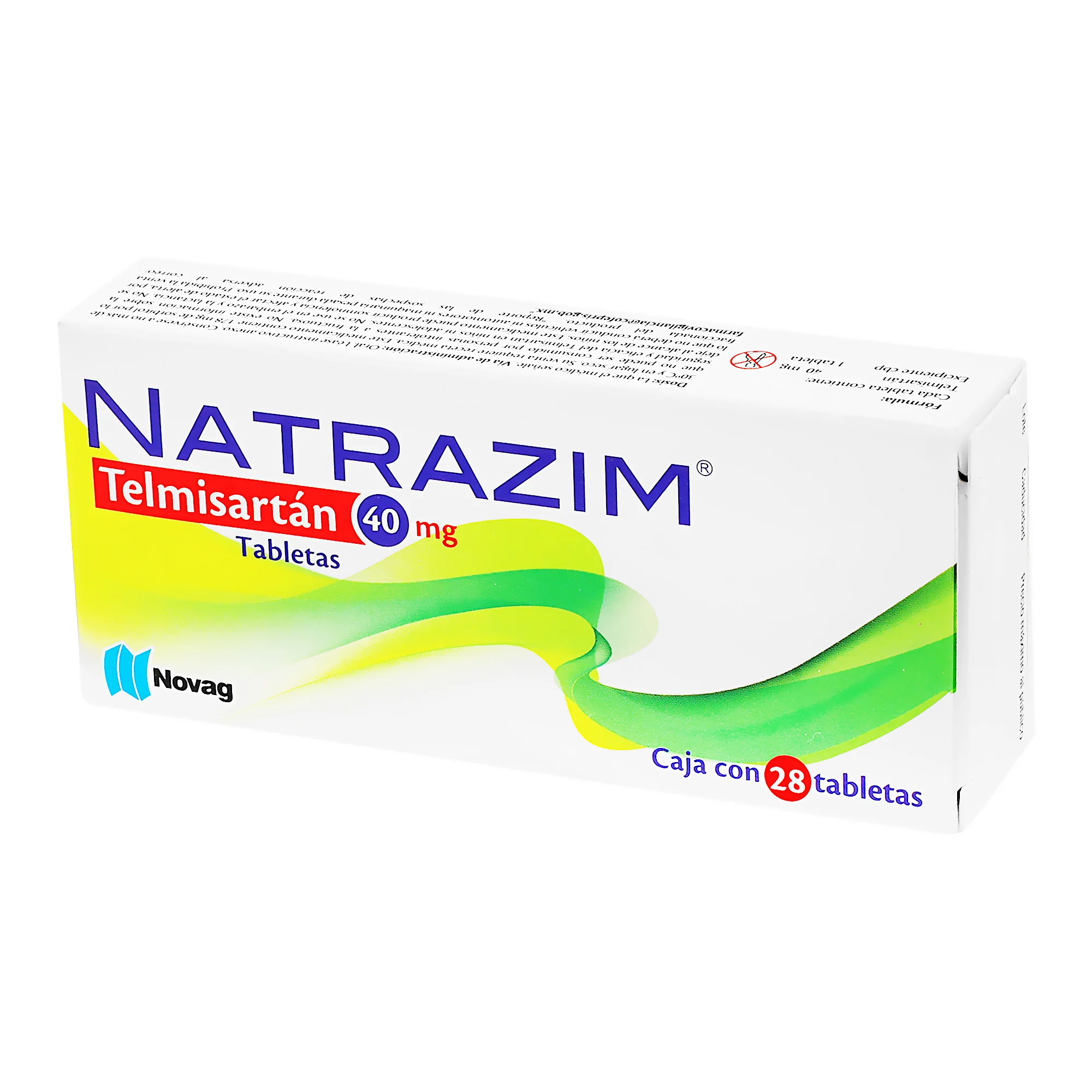 Natrazim (Telmisartan) 40 Mg Con 28 Tabletas - Image 6