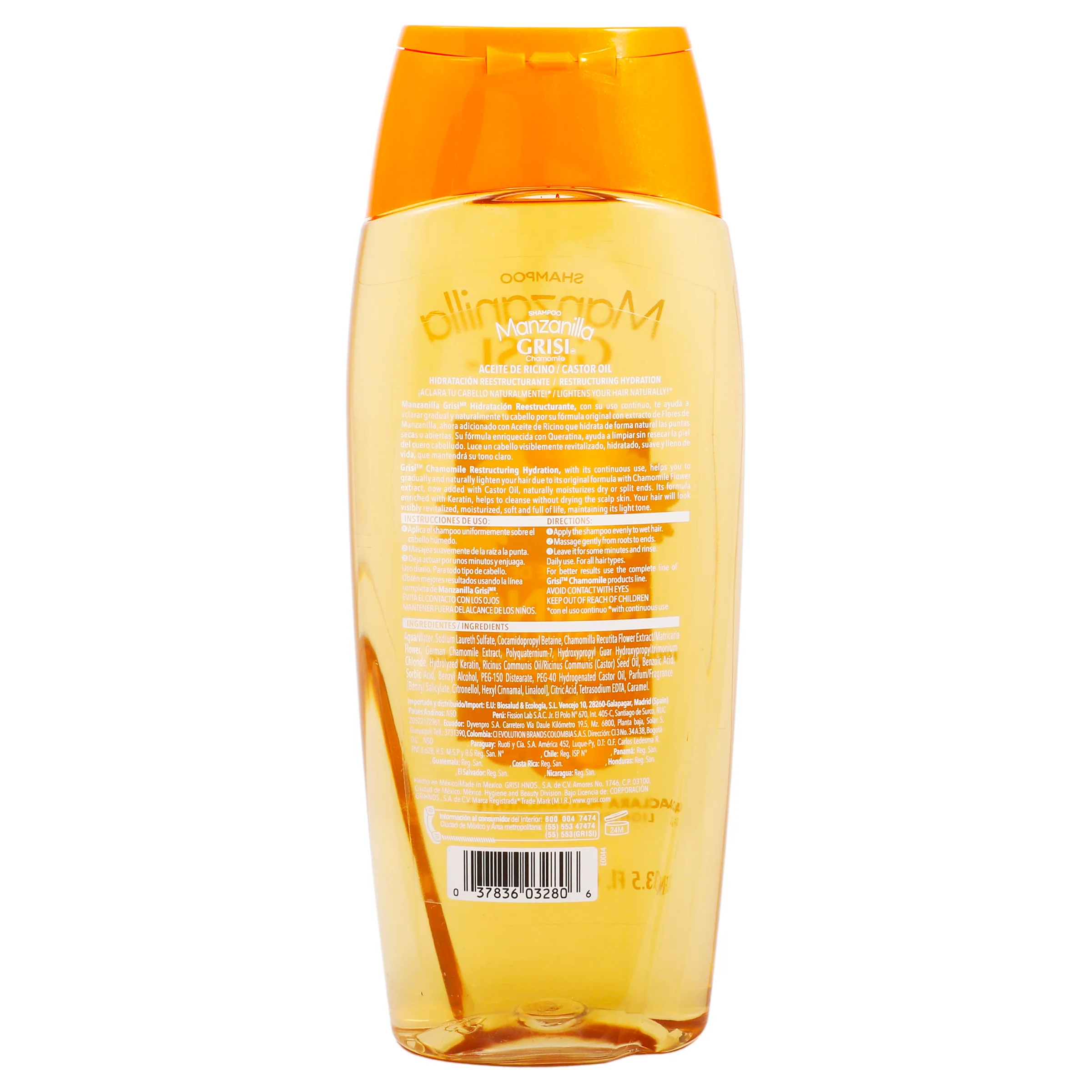 Shampoo Grisi Mznilla Ac Argan 400 Ml - Image 7
