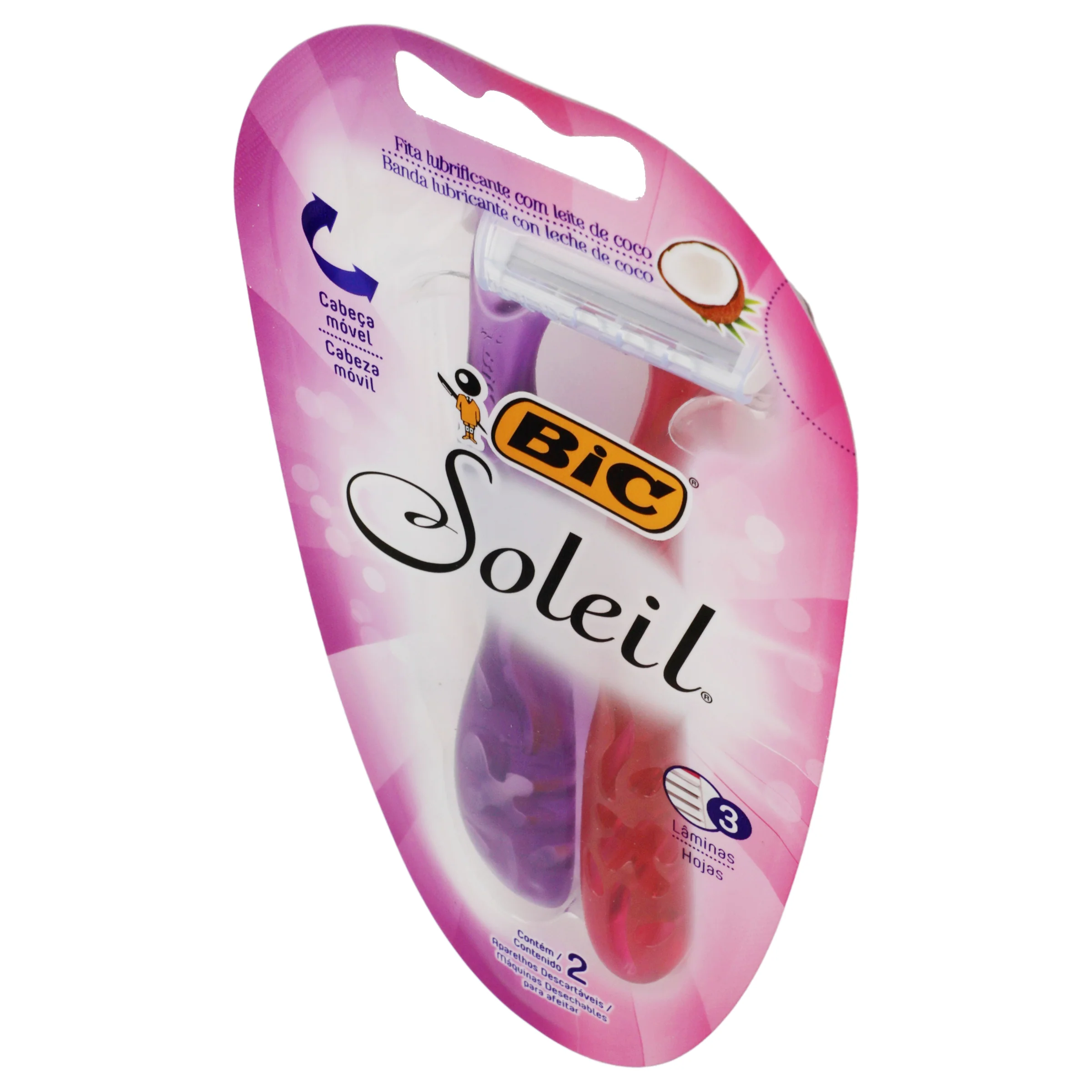 Rastrillo Bic Soleil Cabeza Movil Con 2 - Image 4