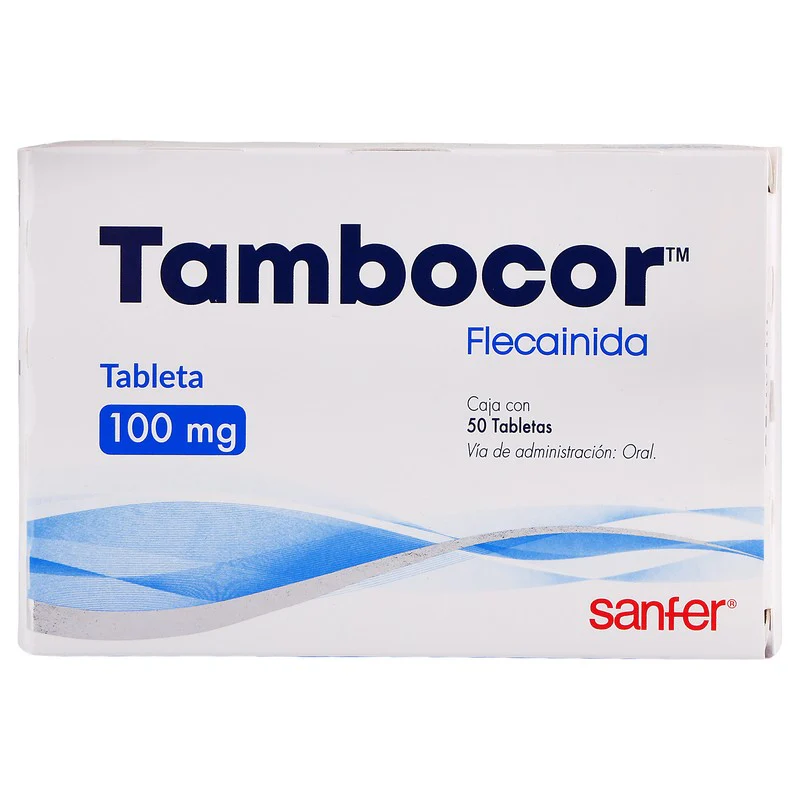 Tambocor 100 Mg Tabletas 50