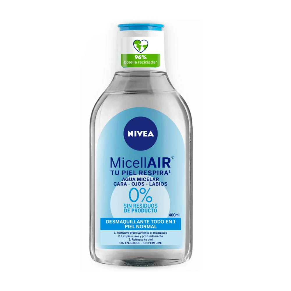 Agua Micelar Nivea Piel Normal 400 Ml