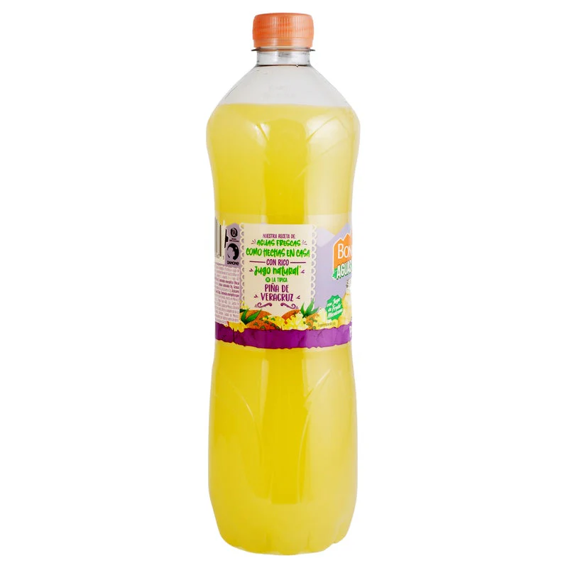 Agua Bonafont Juzzy Piña Fresca 1 Litro - Image 7