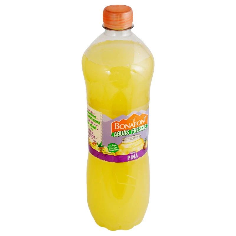 Agua Bonafont Juzzy Piña Fresca 1 Litro - Image 9