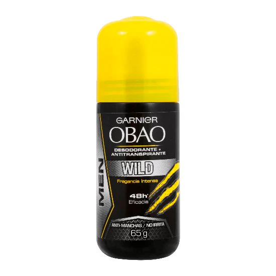 Desodorante Obao Wild Men 48 Horas Roll-On 65 G