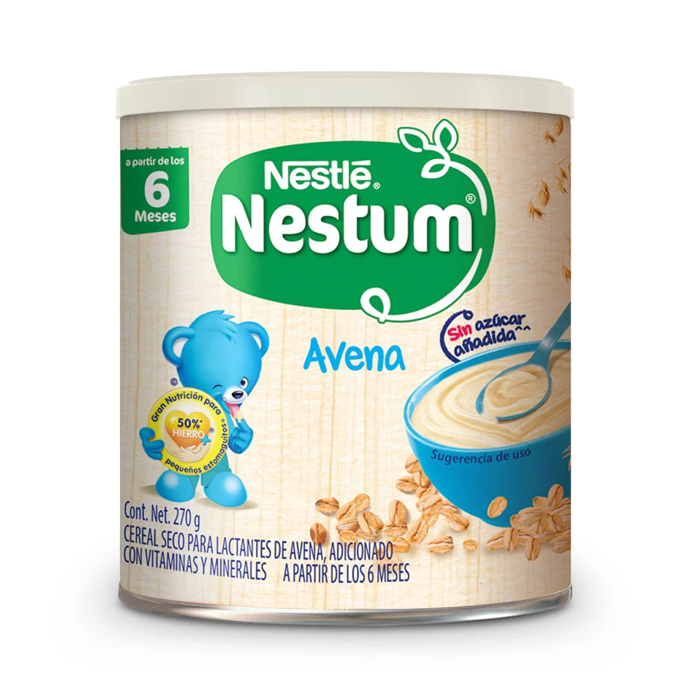 Cereal Infantil Nestum Etapa 1 Avena Sin Azucar 270 G