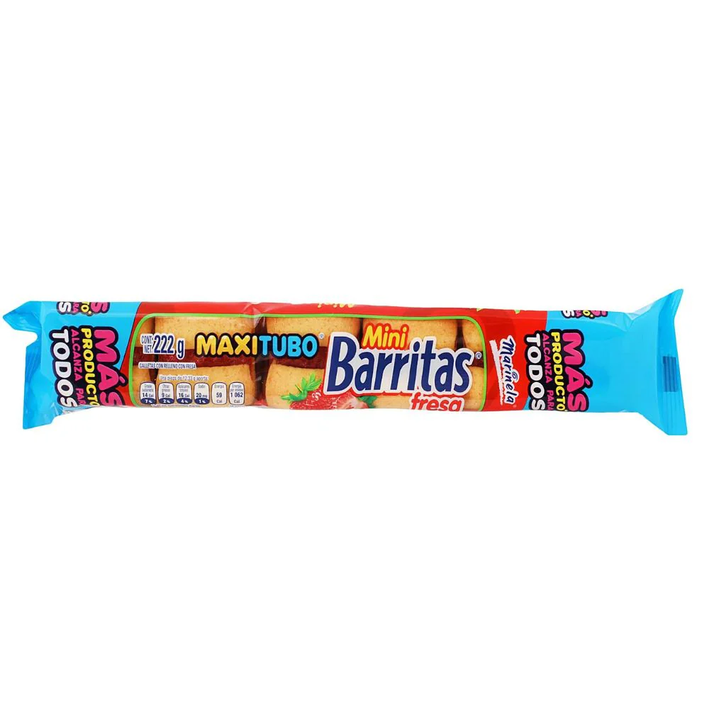 Mini Barrita Fresa 222 G