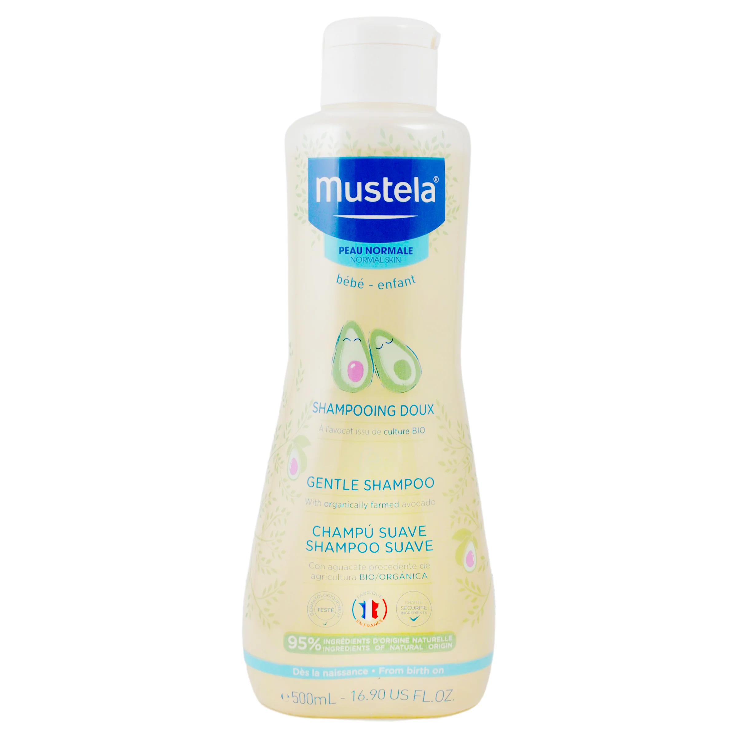 Shampoo Mustela Bebe Piel Normal 500 Ml
