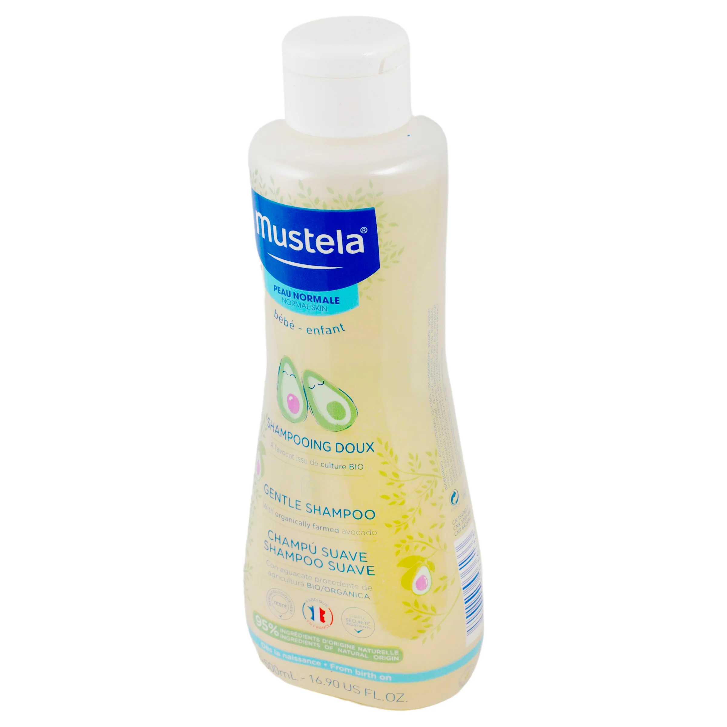 Shampoo Mustela Bebe Piel Normal 500 Ml - Image 4