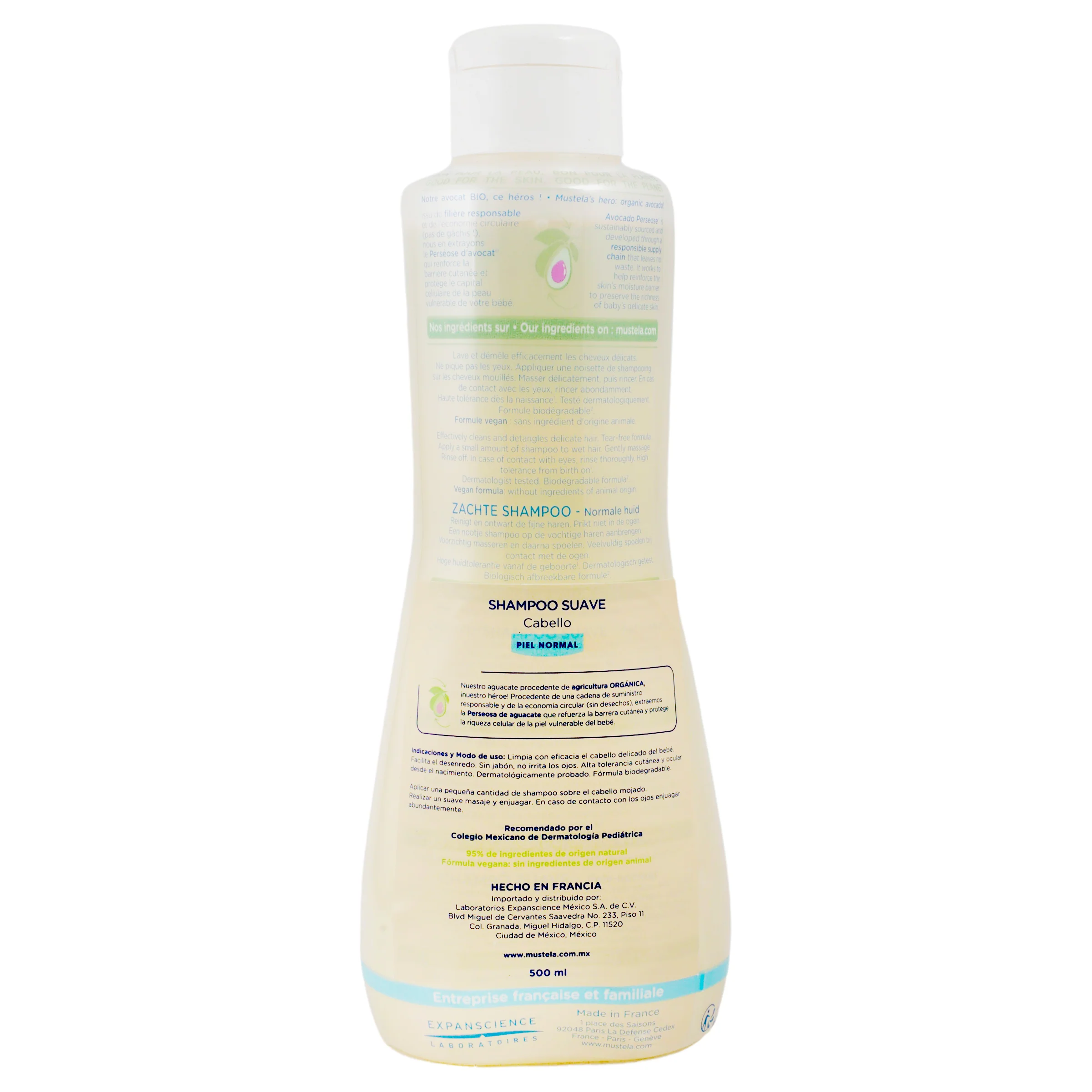 Shampoo Mustela Bebe Piel Normal 500 Ml - Image 7