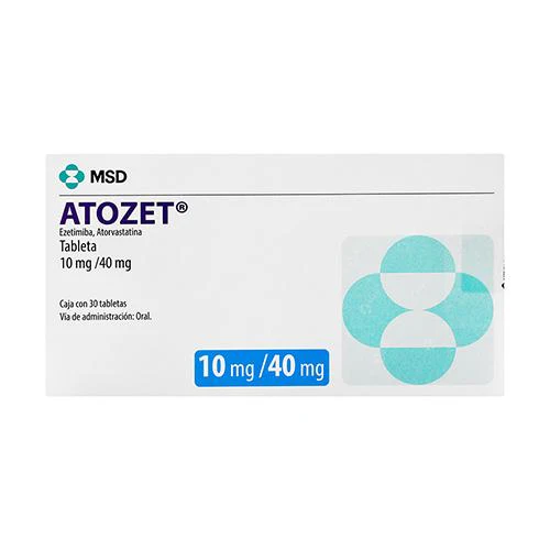Atozet 10/40 Mg Con 30 Tabletas