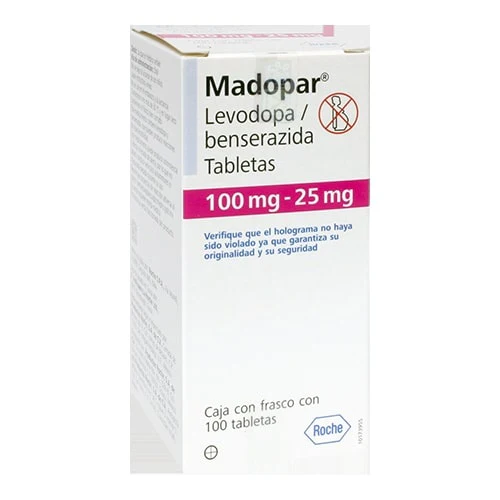 Madopar 125 Mg Con 100 Comprimidos