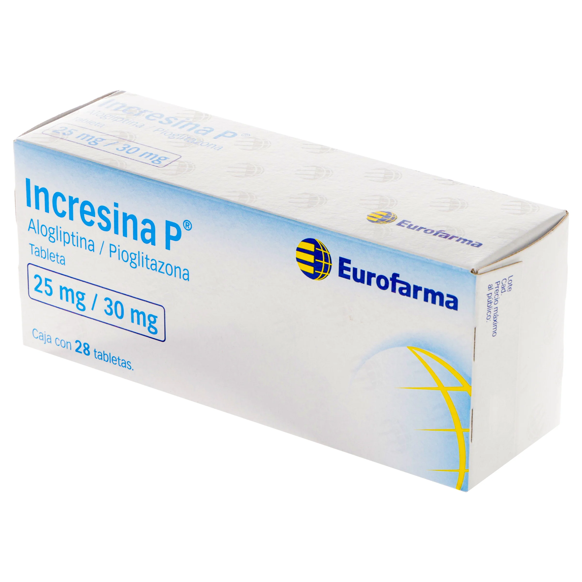 Incresina P 25 Mg 30 Mg Con 28 Tabletas - Image 4