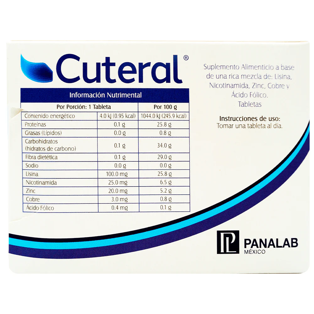 Cuteral Suplemento Alimenticio Con 30 Tabletas - Image 3