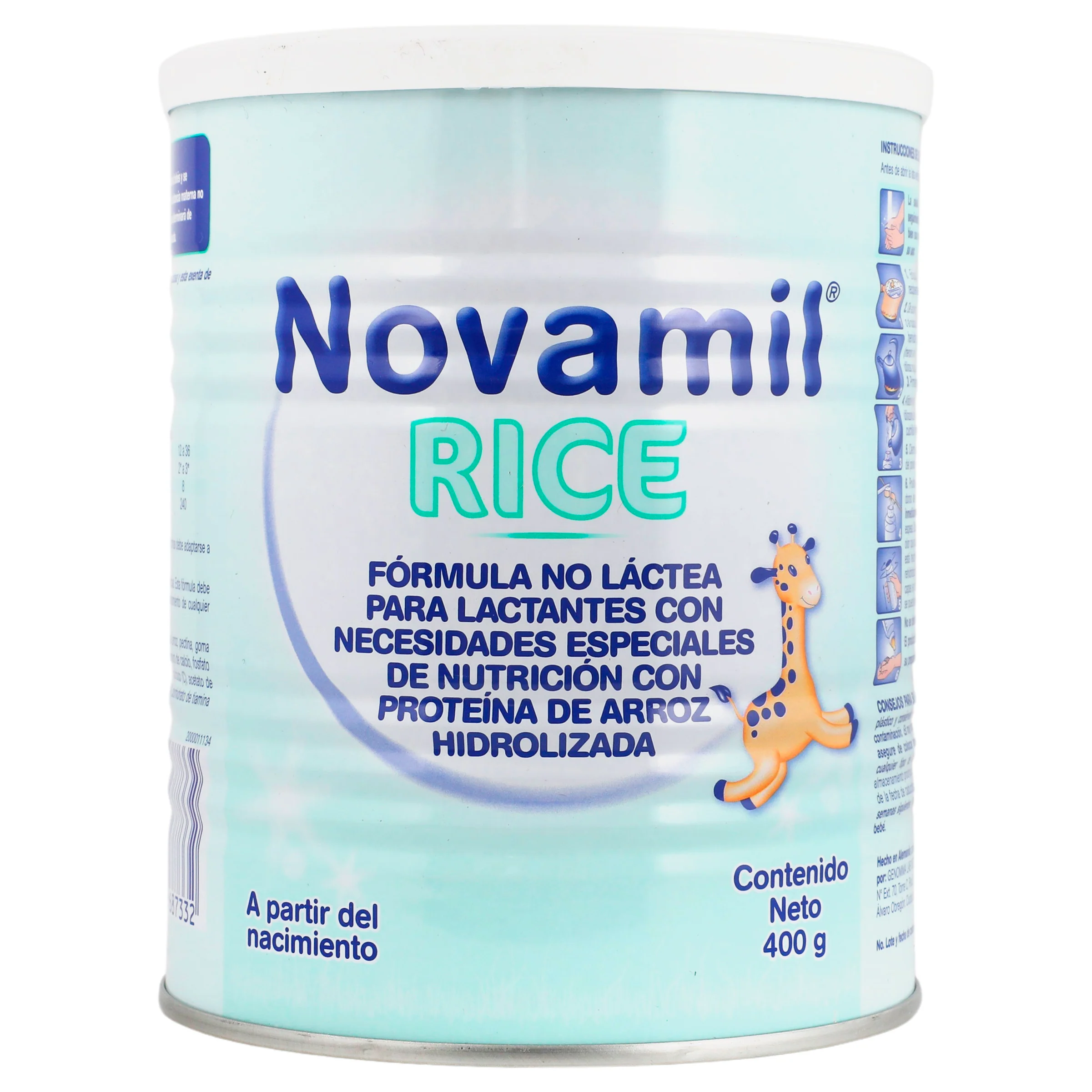 Novamil Rice Formula No Lactea 400 G