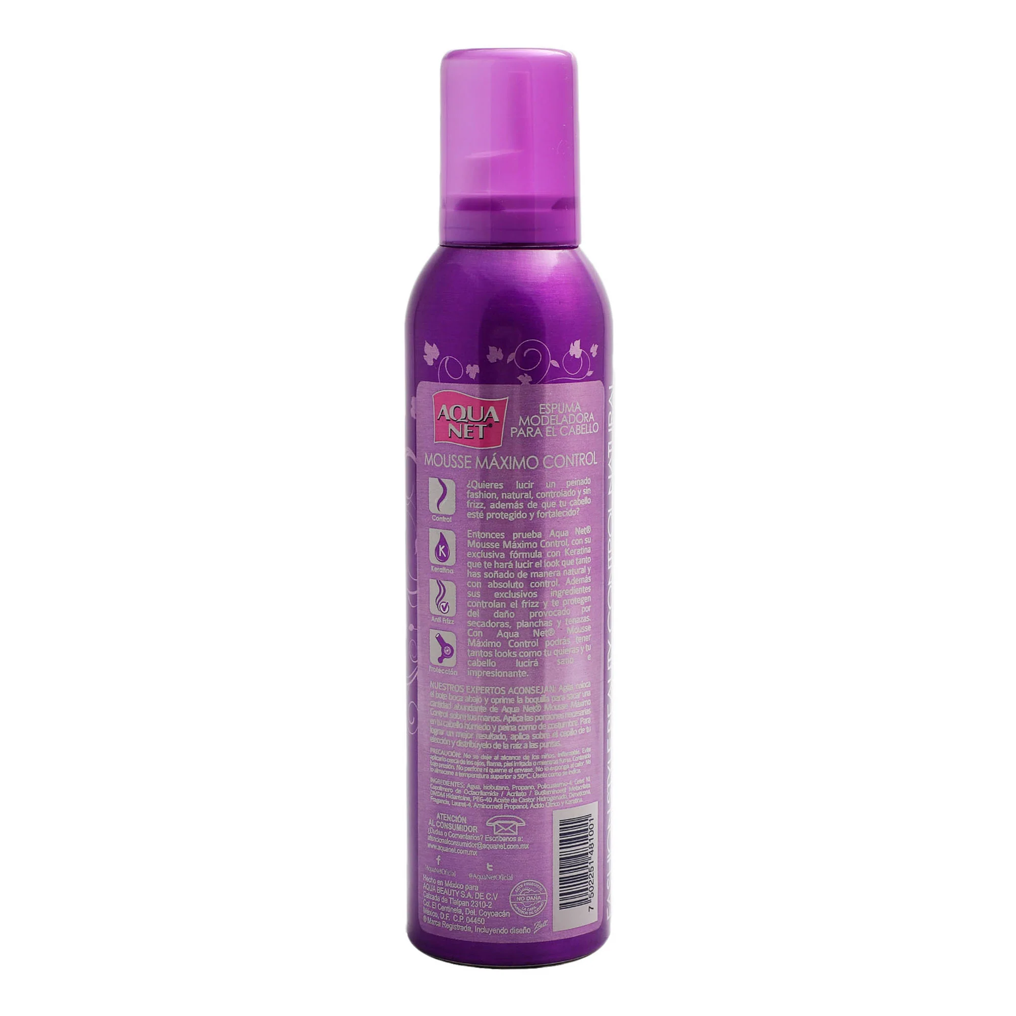 Mousse Aqua Net Max Control 227 G - Image 4