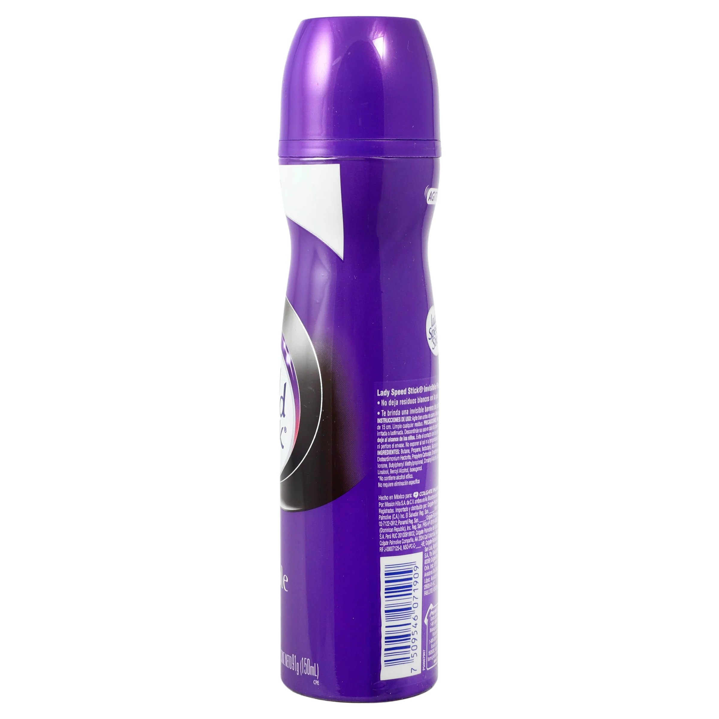 Desodorante Lady Ss Invisible Floral Spray 91 G - Image 4