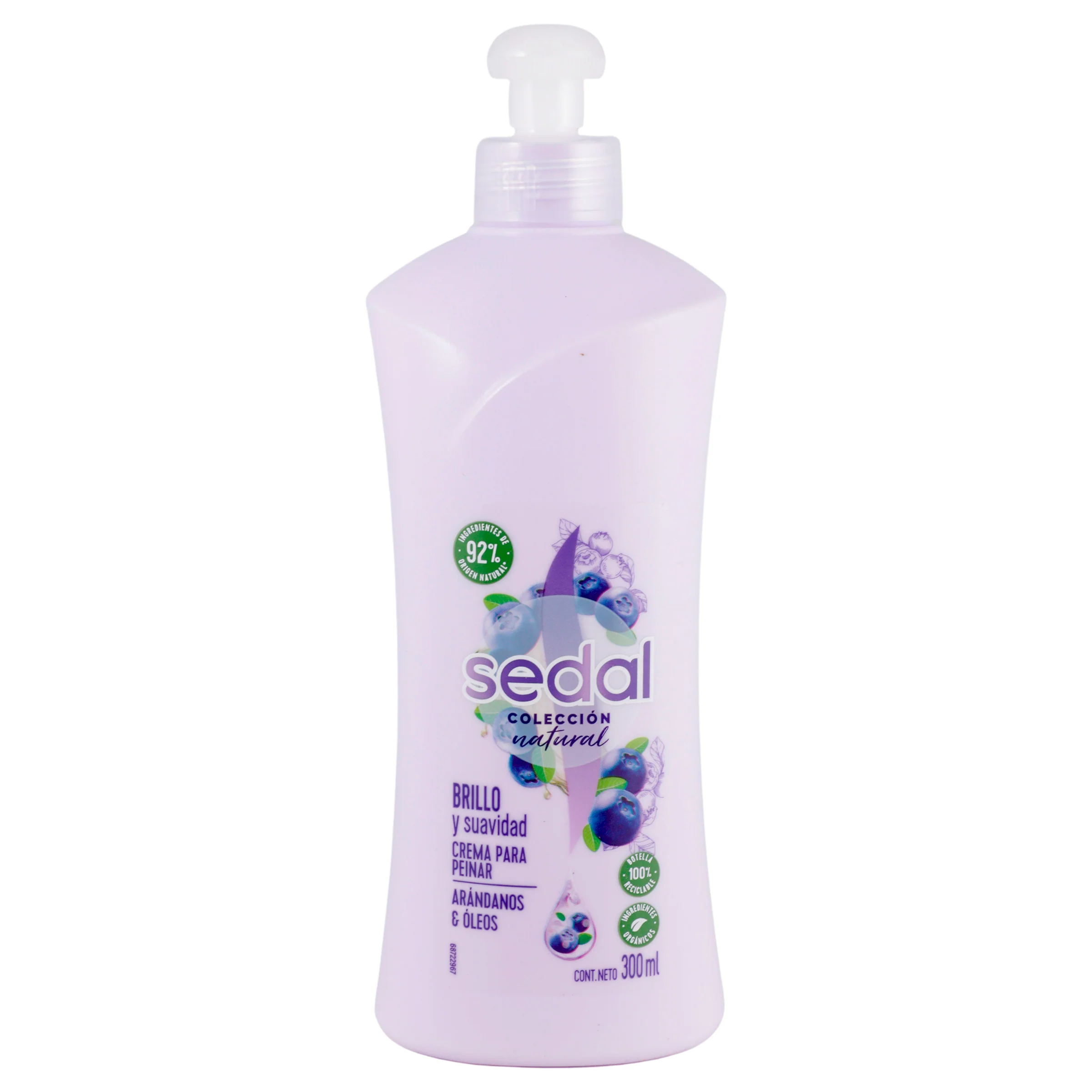 Crema Sedal Brillo Y Suavidad Mora 300 Ml