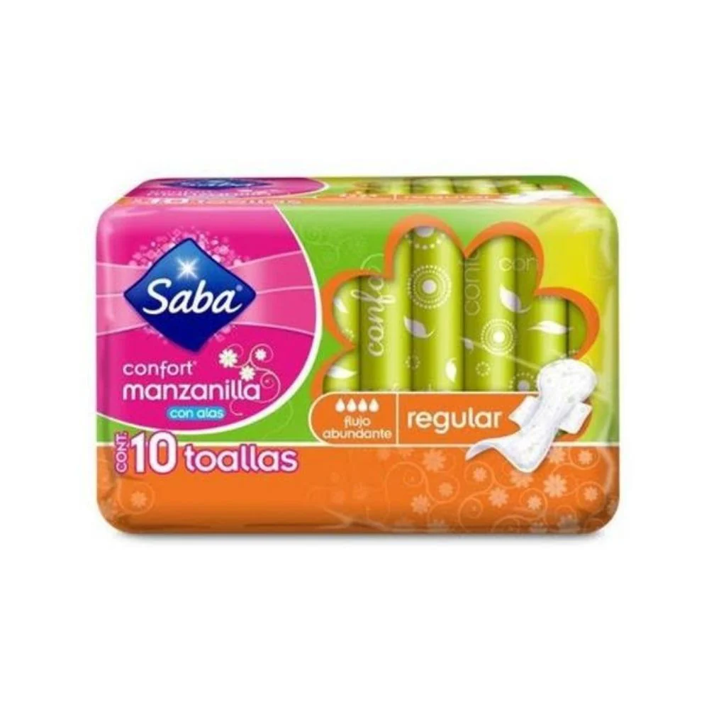 Toallas Saba Confort Manzanilla Regular 10 Pieza Con Alas