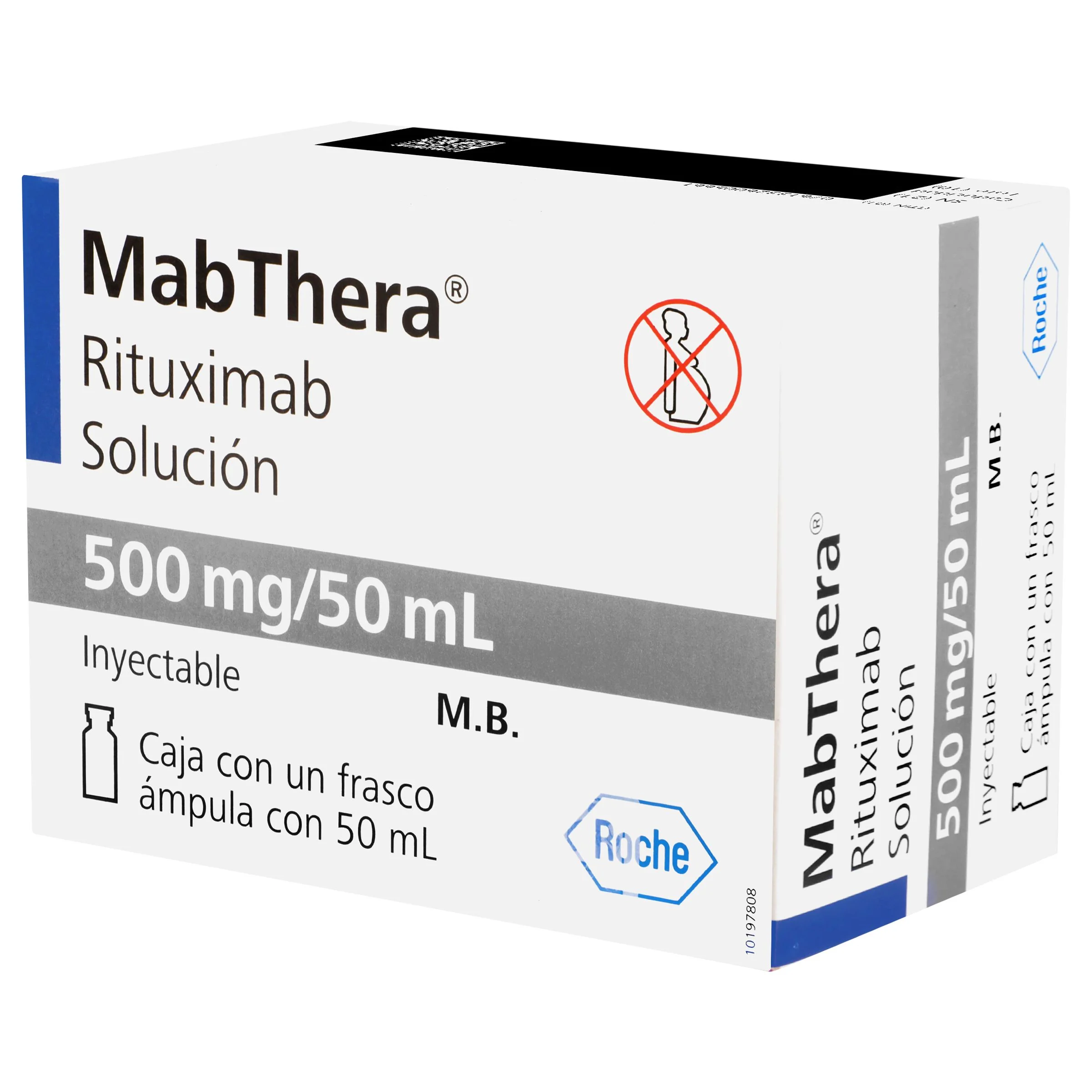 Mabthera 500 Mg Solucion Inyectable Frasco Ampula De 50 Ml - Image 3