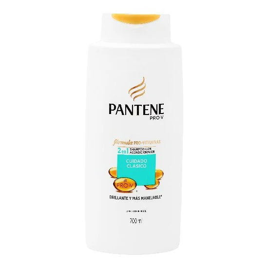 Shampoo Pantene 2 En 1 Cuidado Clasico 700 Ml
