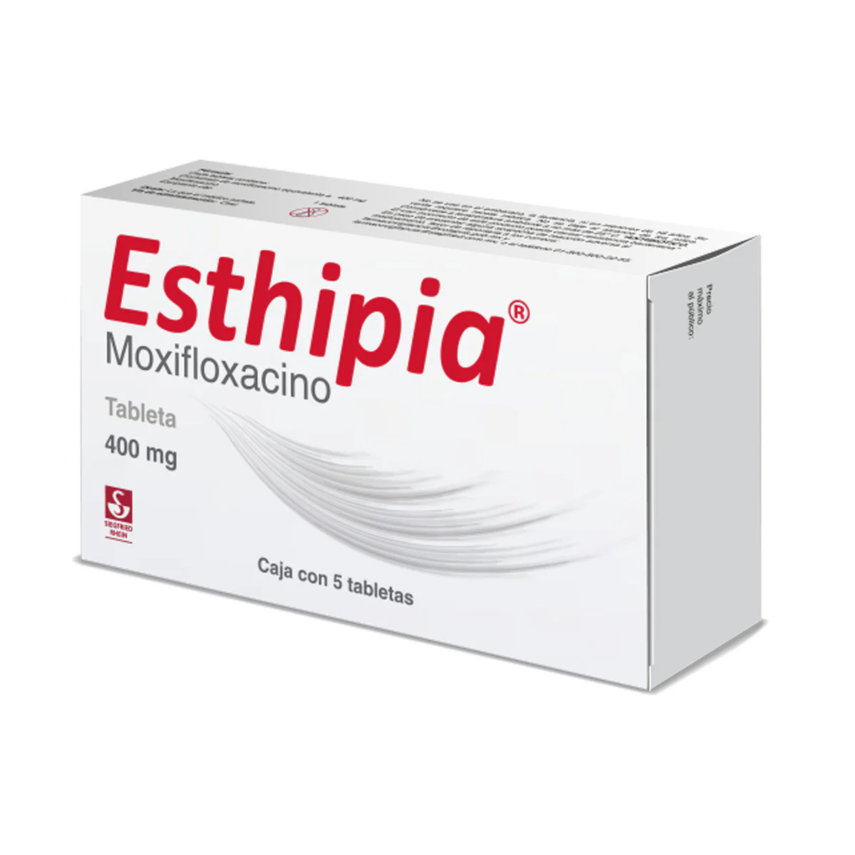 Esthipia 400 Mg - Caja Con 5 Tabletas (Moxifloxacino) - Image 2