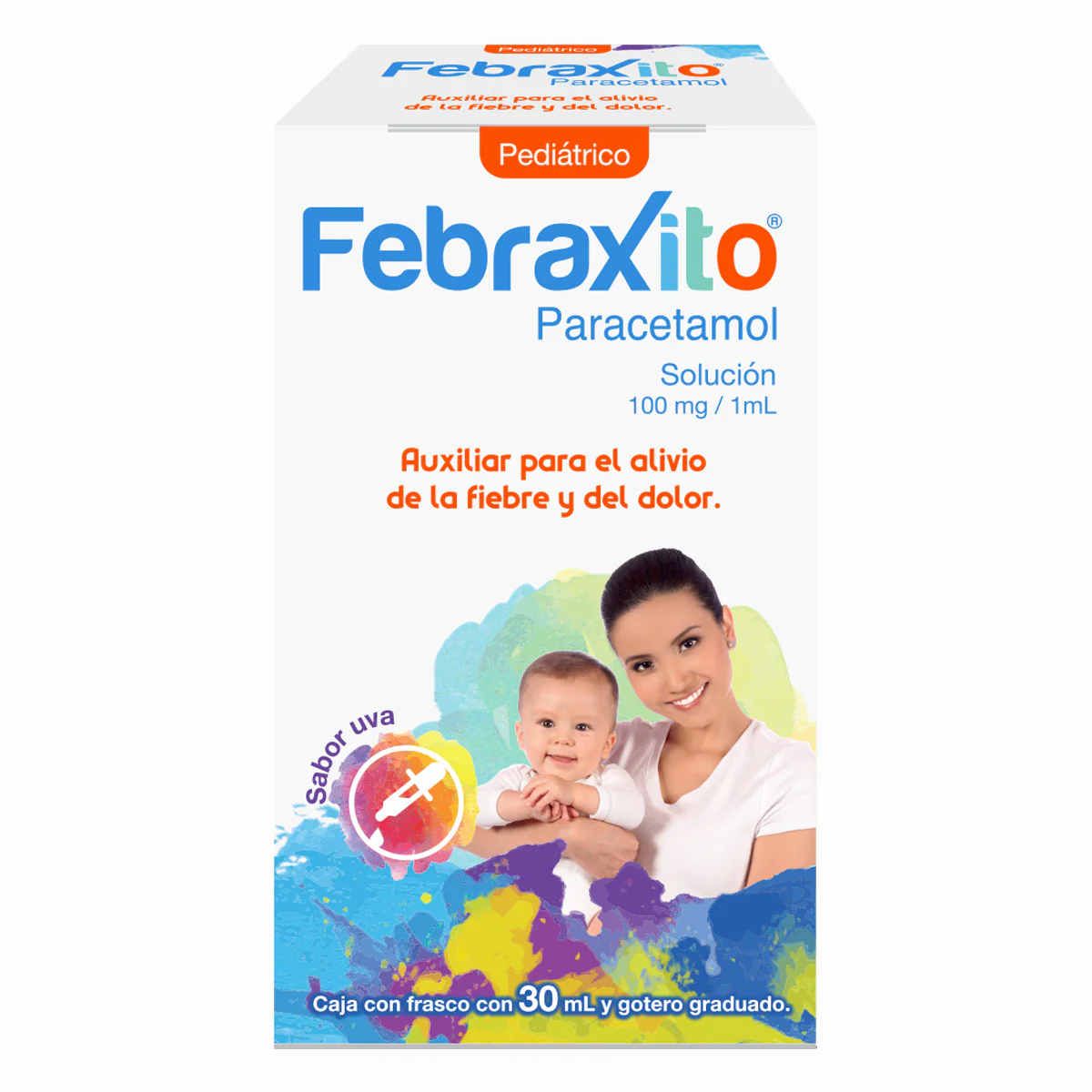 Febraxito 100 Mg - Frasco 30 Ml (Paracetamol)