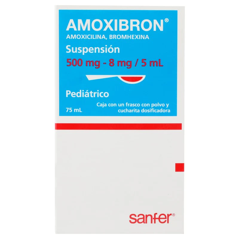 Amoxibron 500 Mg-8 Mg 5 Ml Susp 75 Ml