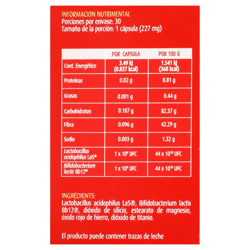 Probiolog Max Suplemento Alimenticio Con 30 Capsulas - Image 2
